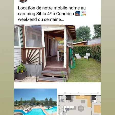 Mobile-home Siblu Condrieu